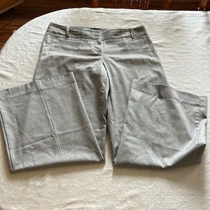 Gray Shimmery Wide Leg Slacks Sz 10